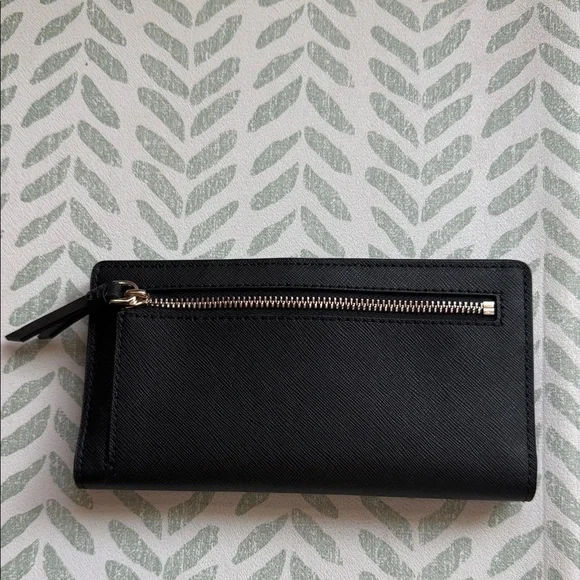 Kate Spade Black Saffiano Leather Wallet - Picture 3 of 5